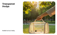 Breathable Mesh Portable Bird Travel Bag Easy to Clean Bird Travel Bag Foldable for Adults, Vet Visits, Outdoor, Hiking