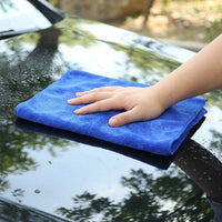 Cobalt Microfibre Cloth and Microfibre Towel, Super Absorbent Cloth for Car Washing and Glass, Quick Dry Towel for Interior Cleaning