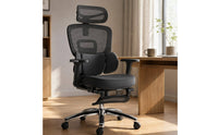 Ergonomic Office Chair Headrest Support Chair Aluminum Alloy Frame