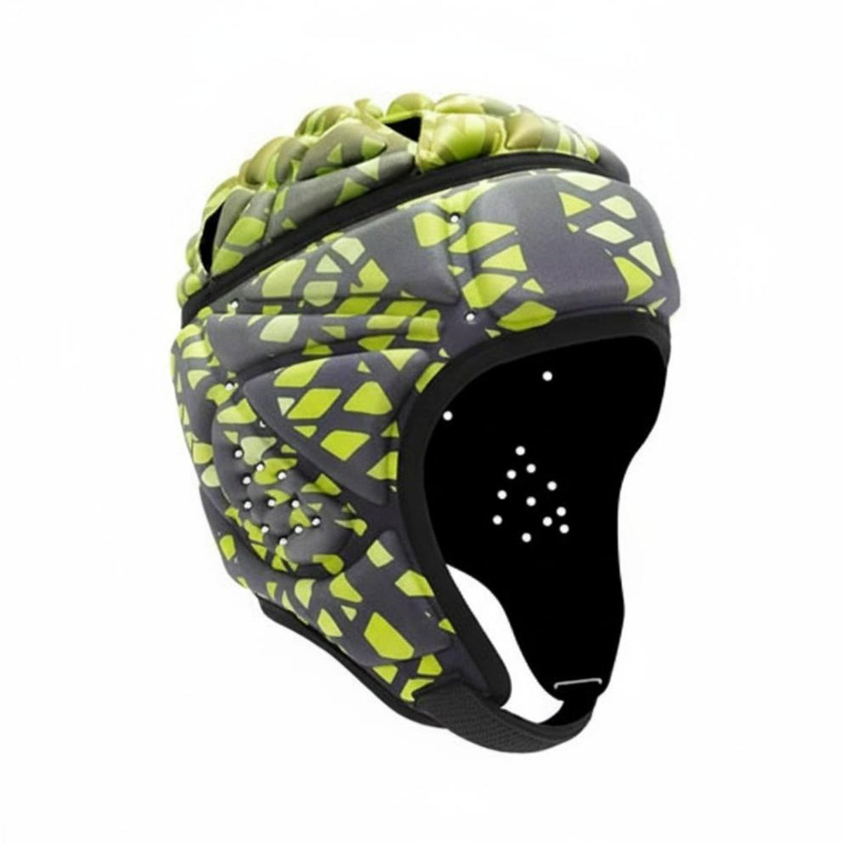 Pliable Outer Layer Football Helmet Lightweight Soft Football Helmet Breathable Soccer Goalie Head Protector for Kids