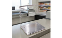 Bag Holder Rack Countertop Bag Holder Metal Storage Organizer for Cashiers, Packers