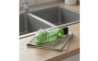 Multi-Use Cleaning Brush Cleans Hard-to-Reach Areas 3 in 1 Cleaning Brush Compact Cup Lid Space Cleaner for Travel, Office, Gym