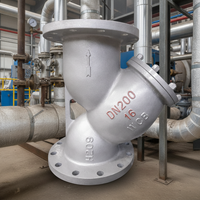 GL41H-16C Cast Steel Y-Type Strainer for High Temperature Steam Pipelines
