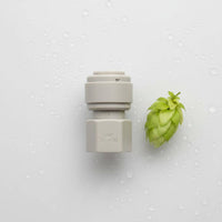 Food Grade FFL 1/4 Quick Connect Tube Threaded Fitting 8 Mm Quick Connect Hose Beer Transfer Hose for Home Brewers