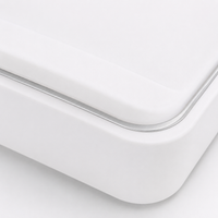 White Polycarbonate Replacement Cover, 37cm Square Cracked Ice Panel, Decorative Lamp Cover for School Ceiling Panels, Diffusion Cover Sheet