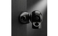 Door Stop Black Coated Door Stopper Rustproof for Rv, Cabins