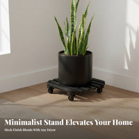 Wheeled Pot cart 360° Rotating Casters Planter stand sturdyDuty for Homeowners