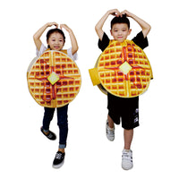 Waffle Food Costume for Adults - Funny Cosplay Party Outfit