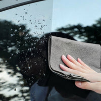 Non-streak Microfibre Cloth for Glass and Panes, High Absorbency Microfibre Cleaning Cloths, 1pc