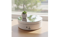 Compact Electric Display Turntable Sleek-Profile Motorized Photography Turntable USB-Powered Motorized Rotating Display Stand Smooth for Online Sellers, Collectors, Live Broadcasting, Visual Filming