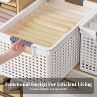 Chest Freezer Divider Basket Space Saving Hanging Freezer Basket Easy Access Wire Storage Bin for Meal Kitchen Organizers, Homeowners, Basement