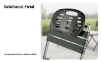Foldable Portable Fishing Stool foldable Design Folding Chair space-saving Outdoor Furniture Lightweight for Anglers, Fishers, Camping, Hiking, exploring, Gardening