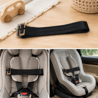 Universal 5-Point Harness Shoulder Strap Set for Kids Car Safety Seat