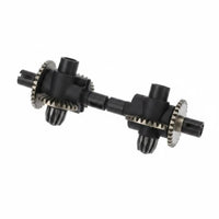 Bearing Included Rc Differential Gear Kit Upgrade Part Rc Front Rear Diff Gear Assembly Easy to Install Remote-Controlled Gearbox Set Wear Resistant for Hobbyists, Repair