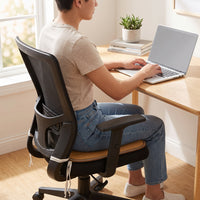 Bamboo Mat Chair Cushion for Summer, Breathable Seat Pad for Office, Dining, or Stool