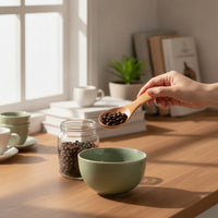 Small Mini Wooden Spoon Compact Wooden Spoon with Short Handle Lightweight Long-Lasting for Condiments