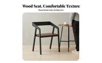 With Backrest Wrought Iron Dining Chair Minimalist Design Metal Dining Chair Sturdy and Long-Lasting Metal Frame Armchair Heavy-Duty for Cafe Owners, Homeowners, Restaurant, Cafe, Kitchen, Office