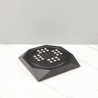 Modern Geometric Metal Ball Decorative Craft with Magnetic Base