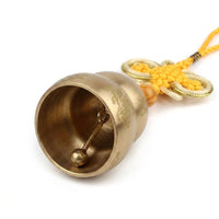 Chinese Decorative Bells, Brass Door Chimes When Door Opens, Sonnette Clochette for Prosperity & Home Decor, 30cm Vintage Feng Shui Ornament