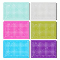 A5 Self-Healing PVC Cutting Mat with Grid Lines for Crafts, Modeling, and Carving