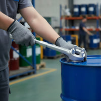 Drum Wrench Lightweight Barrel Plug Wrench Portable Spanner for Factories