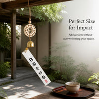 Vintage Chinese Style Wooden Wind Chime for Home and Garden Decor