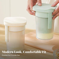 Multifunctional Press-Type Whey Separator Easy to Clean Press Filter Yogurt Creator Leak-Proof Whey Separator Container Detachable Design for Refrigerator