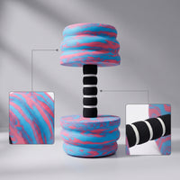 EVA Foam Water Dumbbell Buoyant Pool Barbells Lightweight Weights for Swimmers