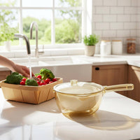 Rice Washing Bowl with Handle Quick Draining Double Layer Colander Bowl Detachable Design Fruit and Vegetable Washing Basket