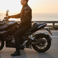 One-Piece Seat with Backrest Direct-Fit for Motorcyclists
