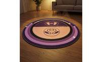 Non-Slip Jump Rope Mat Cushioned Fitness Mat Noise-Reducing Sport Gear Round for Indoor