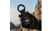 Compact Climbing Pulley Heavy-Duty Pulley with Ball-Bearing Sheave Light Hardware Easy for Rescue