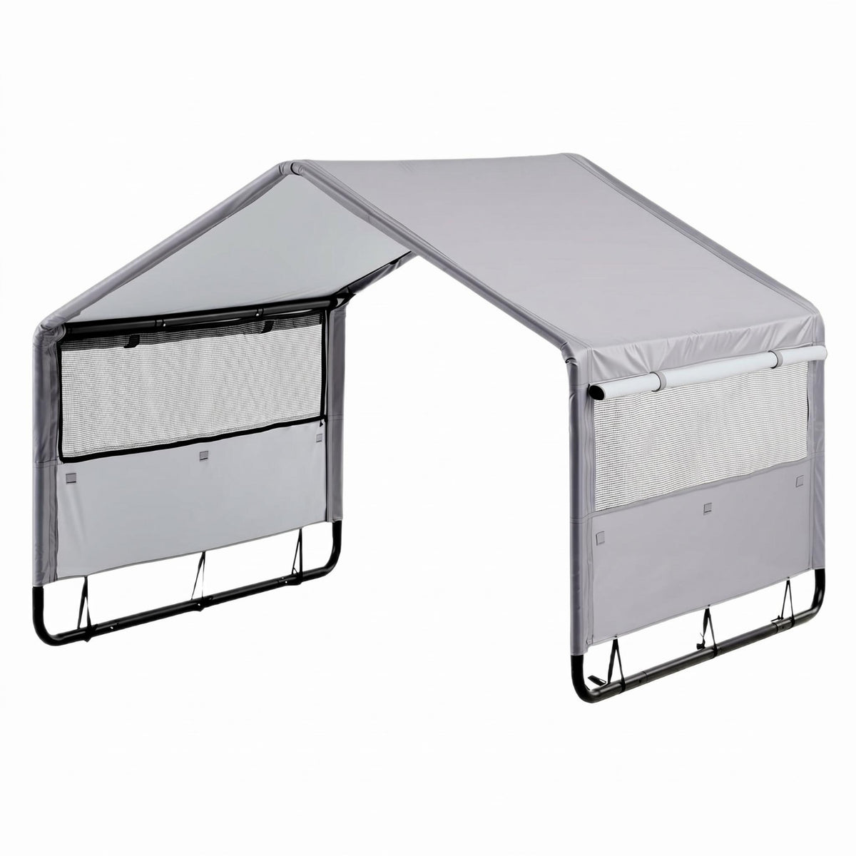 Rainproof Outdoor Dog Tent Galvanized Weatherproof Pet Tent Ventilated Mesh Dog Shelter Spray-Coated