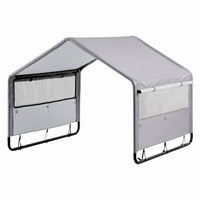 Rainproof Outdoor Dog Tent Galvanized Weatherproof Pet Tent Ventilated Mesh Dog Shelter Spray-Coated
