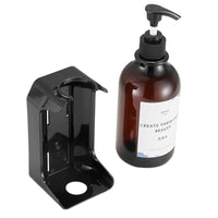 Hotel Wall-Mounted Shower Gel Dispenser, Manual Press Soap Dispenser, Space-Saving Bathroom Organizer, Modern Minimalist Design