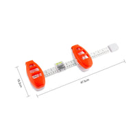 Printed Scale Picture Hanging Level Tool Adjustable Bar Picture Alignment Ruler Rectangular Bubble Level Ruler Precision Marking