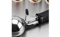 Heavy Duty Ice Cream Scoop Easy to Clean Stainless Steel Portioner Dishwasher Safe for Restaurant