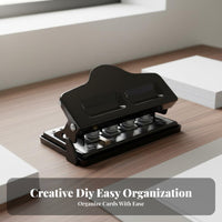 Mushroom-Shaped Hole Punch Tool DIY Discbound System Punch Tool Mushroom-Shaped Hole Puncher Precise Punching Craft Tool Small