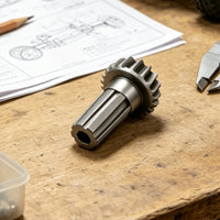 RC Car Gear Machined Gear with Splined Hub Pinion for Model Builders