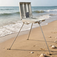 Painting Box with Legs Foldable French Easel Portable Pochade Box for Painters