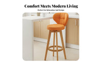 Modern Minimalist Design Upholstered Wooden Frame Chair Italian-Inspired design Upholstered Side Chair Light Luxury Feel Dining Seating Soft Padded Seat for Homeowners, Interior Decorators, Restaurant Owners, Kitchen, Living Room, Cafe