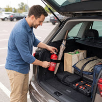 Cargo Storage Strap Multifunctional Car Trunk Strap with Hook-and-Loop Stable
