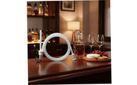 Single-Button Operation Self-Priming Liquor Pump Food Grade Silicone Tube Electric Wine Pump for Winemakers, Home Brewers, Bottling