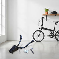 Center Mount Bike Kickstand Easy to Install Double-Leg Kickstand Non-Slip Vehicle Part for Repair