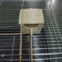Small Parrot Breeding Nest Hangable Parrot Nesting Enclosure Ventilated Design Bird Breeding Box for Aviary