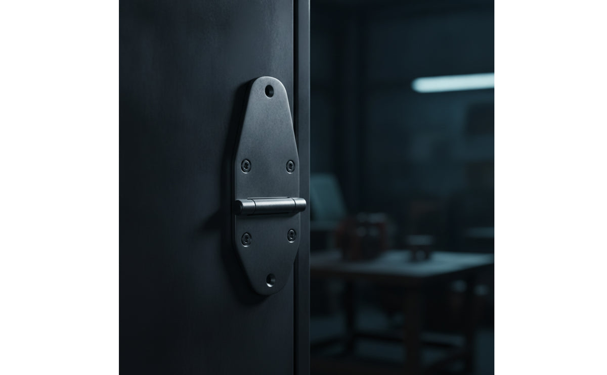 Marine Hinge 316 Stainless Steel Strap Hinge Hardware for Boat Owners, Home Improvers, Boats, Hatches, Cabinets