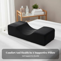 Slow Rebound U-Shaped Lash Pillow Breathable Material Eyelash Extension Pillow Washable for Beauticians, Estheticians, Spas, Spa, Home Use