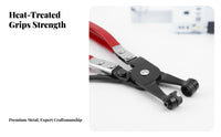 4 Pieces 4 Piece Automotive Hose Plier Kit Long-Lasting Car Water Pipe Clamp