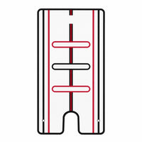 Acrylic Putting Board Flat Alignment Board Portable Putting Template Lightweight for Golfers