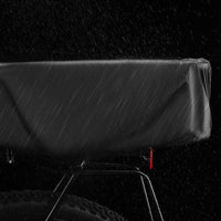 Strong Load Bearing Metal Bike Basket with Mesh Edges Multifunction Storage Mountain Bike Rear Basket Heavy Duty for Shopping